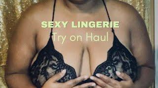 Sexy Lingerie Haul To Seduce Your ManWomen  Ladonna Franklin #bbw #plussize #lingerie