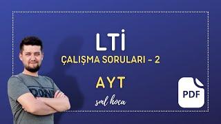 LİMİT TÜREV İNTEGRAL SORU ÇÖZÜMÜ #2 SML Hoca