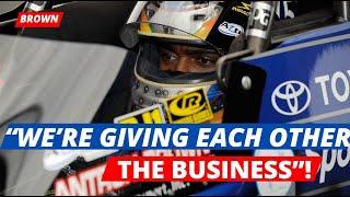 Antron Brown joins Joe Castello and talks about how friends fight in a race