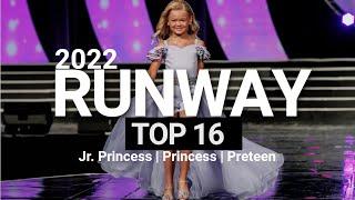 USA National Miss 2022   Top 16 Runway  Jr. Princess Princess Preteen