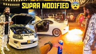 Socha Nahi Tha Apni Supercar Supra MK4 Aisi Modify Hogai Dubai Mai  Loud Exhaust