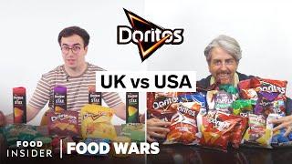 US vs UK Doritos Chips  Food Wars