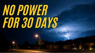 How I Would Survive Without Power for 30 Days  The Exact Steps