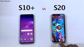 SAMSUNG S10+ vs S20 - Speed Test