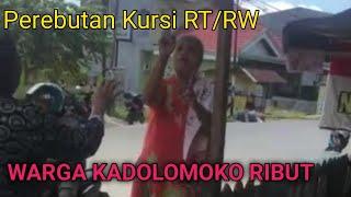 PROKONTRA PIL-RTRW DI KADOLOMOKO SAMPAI BERTENGKAR-TENGKAR - TRIPTONtv