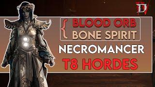 Blood Orb - Bone Spirit Necromancer - T8 Hordes 850 Aether  Diablo 4 Season 5