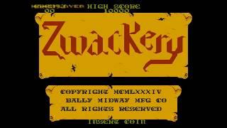 Zwackery 1984 Bally Midway Mame Retro Arcade Games