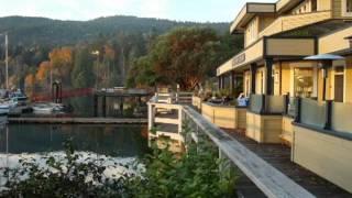 Morning Glory in Ganges  - Salt Spring Island BC - Courtesy of Salt Spring Gelato