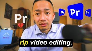 How to survive as a video editor with AI replacing you.