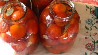Квашеные помидорыКак бочковые. barrel tomatoes