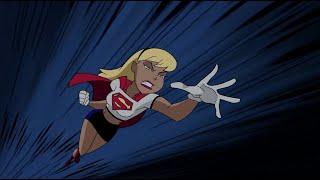 Supergirl DCAU Powers and Fight Scenes - STAS and Justice League Unlimited Season 1