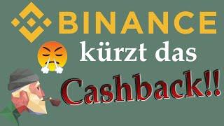 Binance kürzt Cashback