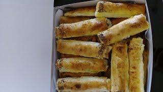 Glutensiz kolay yufka ve çubuk börek