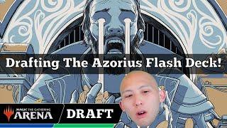 Drafting The Azorius Flash Deck  Outlaws Of Thunder Junction Draft  MTG Arena