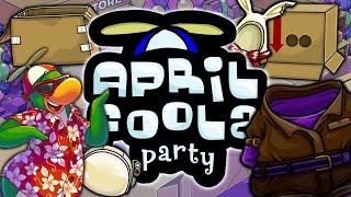 Full Walkthrough April Fools Party 2024  New Club Penguin