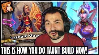 CRAZIEST TAUNT BUILD EVER? - Hearthstone Battlegrounds