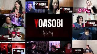 YOASOBI - 「怪物」Kaibutsu Monster Official Music Video - REACTION MASHUP