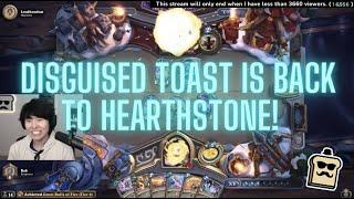 DISGUISED TOAST IS BACK TO HEARTHSTONE OTK MAGE DECK