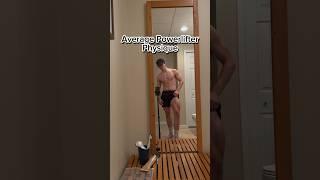 Average powerlifter physique  #gym #fitness #motivation #powerlifting