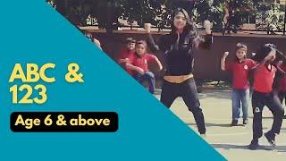 ABC 123   Easy Kids Choreography  Age 6 & above  Rhythmus HappyFeet