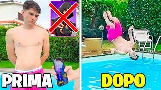 INDOVINA la SKIN di Fortnite o TUFFO in PISCINA Villa The Booyz