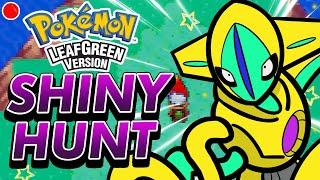 LIVE DEOXYS Shiny Hunting in Pokemon Leaf Green FULL ODDS 12.5k+ Resets