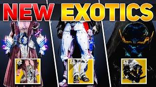 All NEW Exotic Armor Launching in Revenant ALL Classes  Destiny 2 Revenant