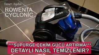 ROWENTA MITE AKAR ALLERJENLER VE VİRÜSLERE KARŞI SÜPÜRGE FİLTRELERİ NASIL TEMİZLENİR RO8221RO8222