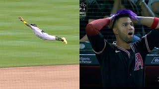 INCREDIBLE diving catches that get increasingly more INSANE