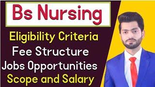 Bs Nursing in Pakistan  BSN Scope of Bs Nursing in Pakistan  AdmissionEligibilityJobsSalary 