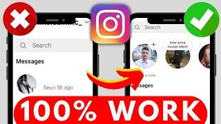 How To Fix Instagram Notes Feature Not Showing 2023 100% WORK  How To Get Notes On Instagram