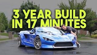 I built my own Tesla Roadster - Electric Supercar