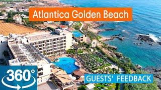 Atlantica Golden Beach  360° Drone Review Based on TripAdvisor. Cyprus