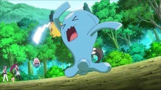 Wobbuffet vs. Pikachu - Grooming Furfrou