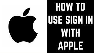 How to Use Sign in With Apple