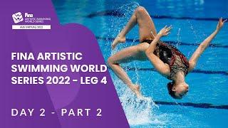 DAY 2 - PART 2  FINA Artistic Swimming World Series 2022 - Australia - Virtual Event