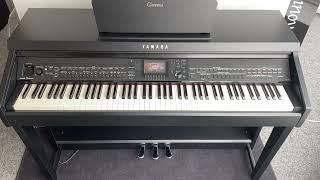 Used Yamaha CVP701 Black Walnut walk around video - Rimmers Music