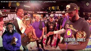 THIS MAKES ME HAPPY WE ARE NBA CHAMPIONS  Life in the Bubble - Ep. 18  JaVale McGee Vlogs