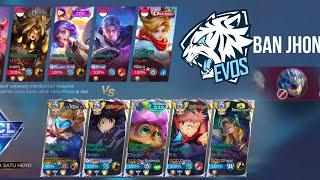 META CIKI TANPA MOBIL VS FULL TEAM EVOS ESPORT akhirnya dapet freya