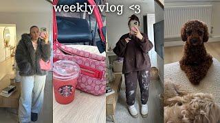 WEEKLY VLOG b&m + boots haul + bedroom decorating + clean with me + more