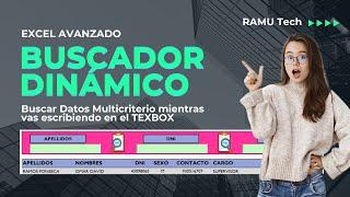 Buscador Dinámico de Datos MULTICRITERIO en Excel️