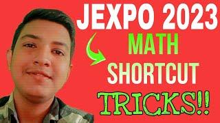 Jexpo 2024 Math shortcut Tricks  Jexpo math free class