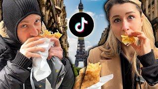 MANGIAMO SOLO CIBO VIRALE su TIKTOK a PARIGI con ​@ilMasseo  