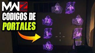 TODAS LAS COMBINACIONES DE RUNAS Y COMO USARLASPORTALES DE ZOMBIES MW3  MWZ 