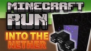 Minecraft Fitness Run Into the Nether  Brain Break  Kids Workout  GoNoodle