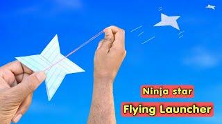 paper ninja star launcher flying notebook paper ninja best flying paper star rubberband ninja