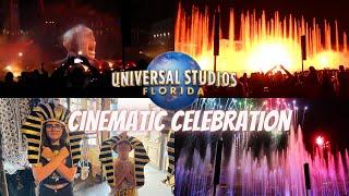 Universal Studios Orlando  Nightime Cinematic Celebration Show  August 2022