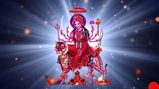 Devi Maa Light Animation Background  Sherawali Mata  Religious Background Full HD