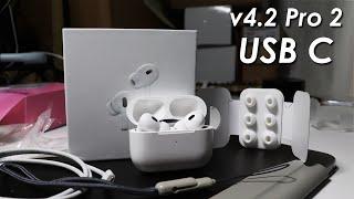 NEW AirPods Pro 2 clone - Danny v4.2 Ultra with USB C ANC & Transparency Mode Under $40