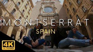 Monserrat Spain Monastery 4K